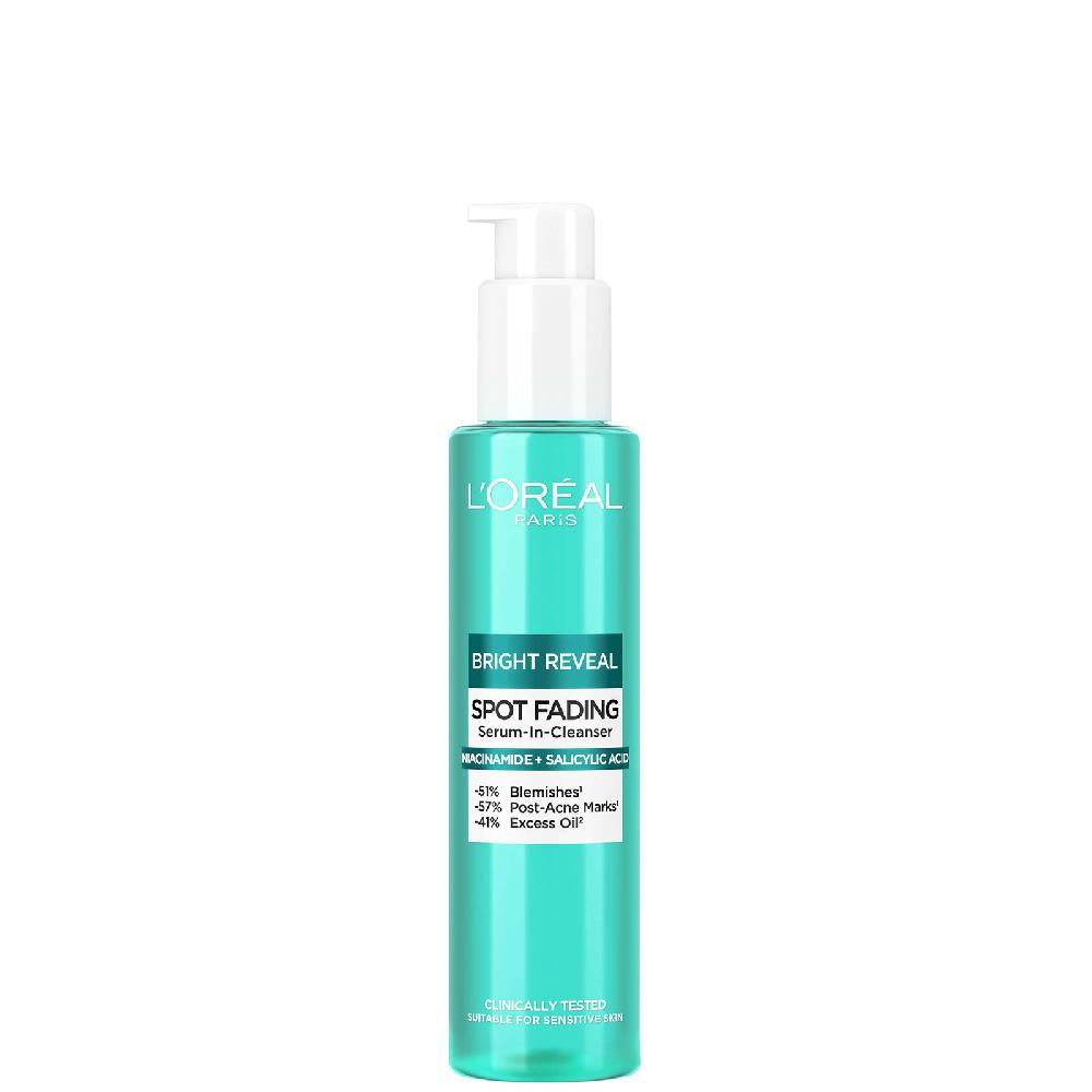 lookfantastic L'Oréal Paris Bright Reveal Flecken Bleichendes Serum-in-Reinigungswasser with Nicotinamid and Salizylsäure 150 ml