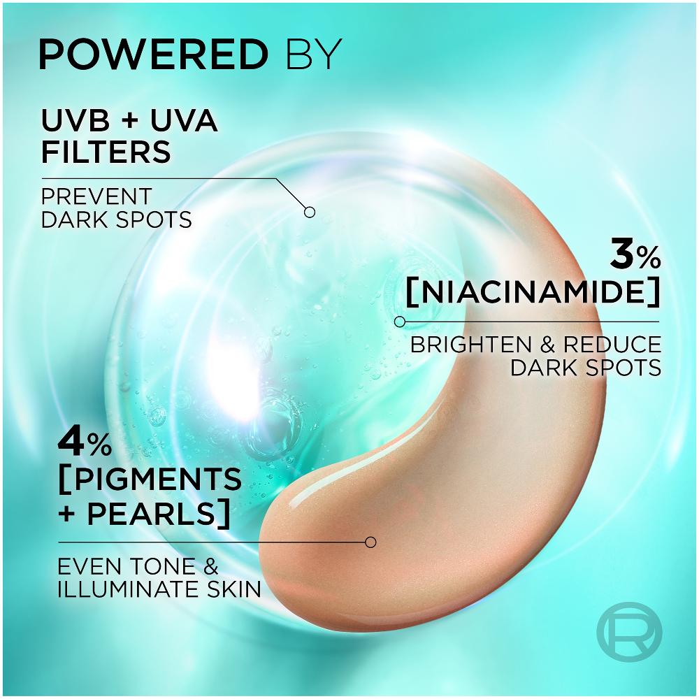 Lookfantastic L'Oréal Paris Daily Fluid Tinted Glow SPF 50+ 50ml (Various Shades)