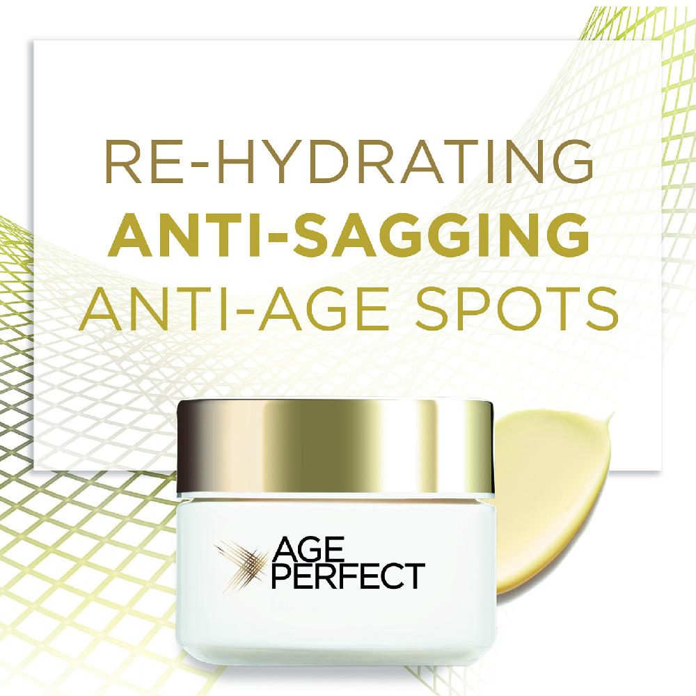 Lookfantastic L'Oréal Paris Dermo Expertise Age Perfect Re-Hydrating Day Cream (50ml)