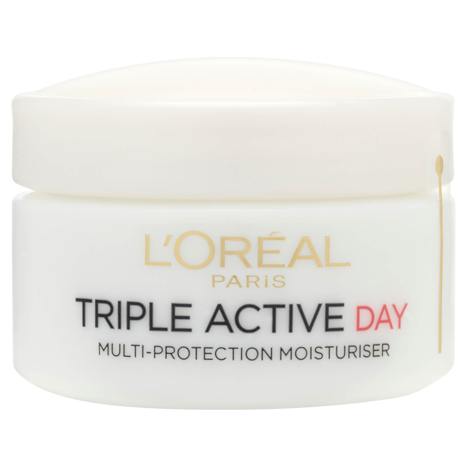 Lookfantastic L'Oréal Paris Dermo Expertise Triple Active Day Multi-Schutz Feuchtigkeitspflege – Trockene/Empfindliche Haut (50 ml)