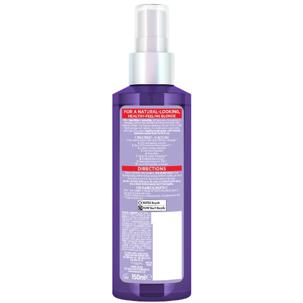 Lookfantastic L'Oréal Paris Elvive All Für Blonde 10-in-1 Bleicherettung Leave-in-Spray 100 ml