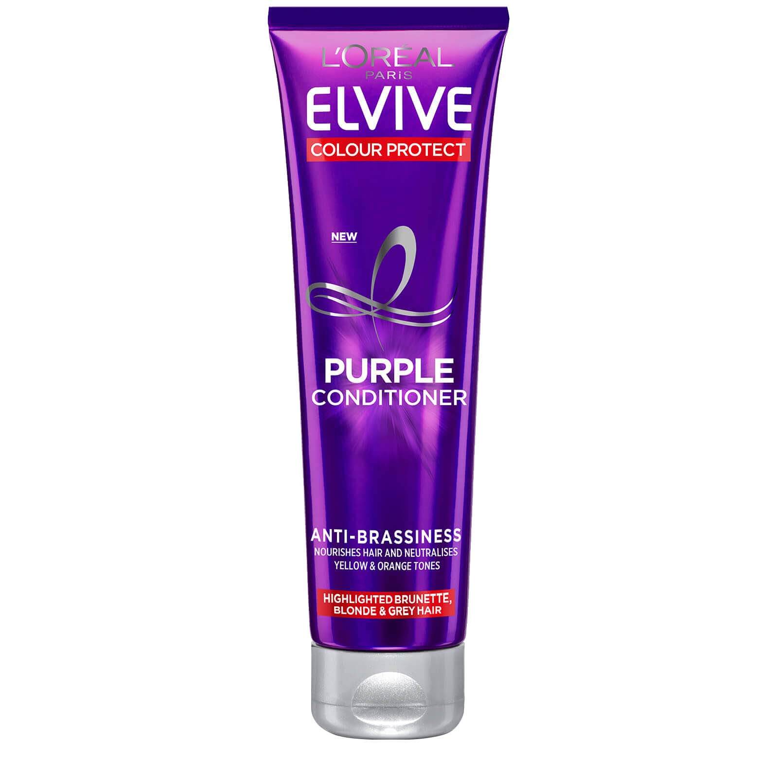 Lookfantastic L'Oréal Paris Elvive Colour Protect Anti-Brassiness Purple Shampoo And Conditioner Set