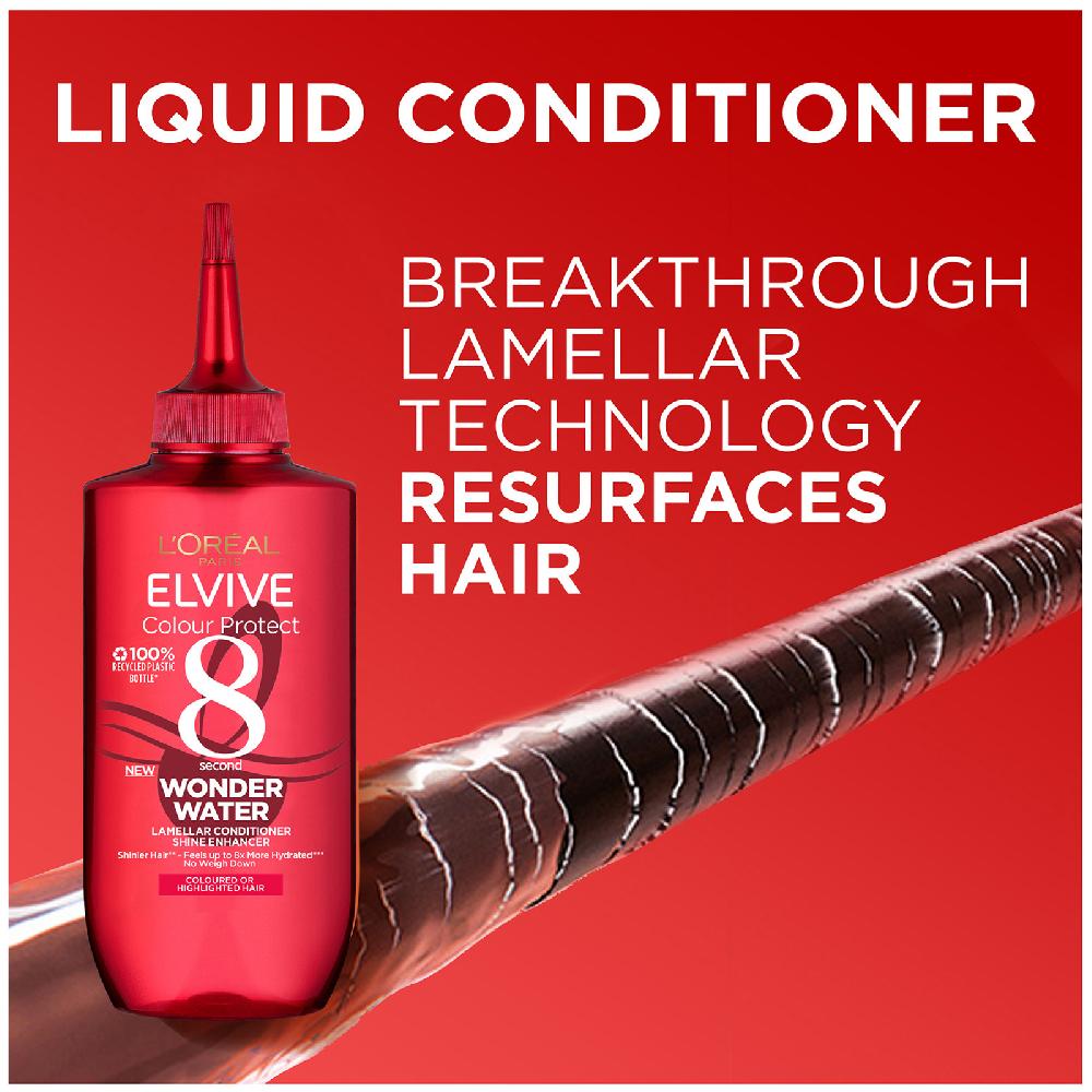 Lookfantastic L'Oréal Paris Elvive Dream Lengths Colour Protect Wonder Water 8 Second Hair Treatment 200ml