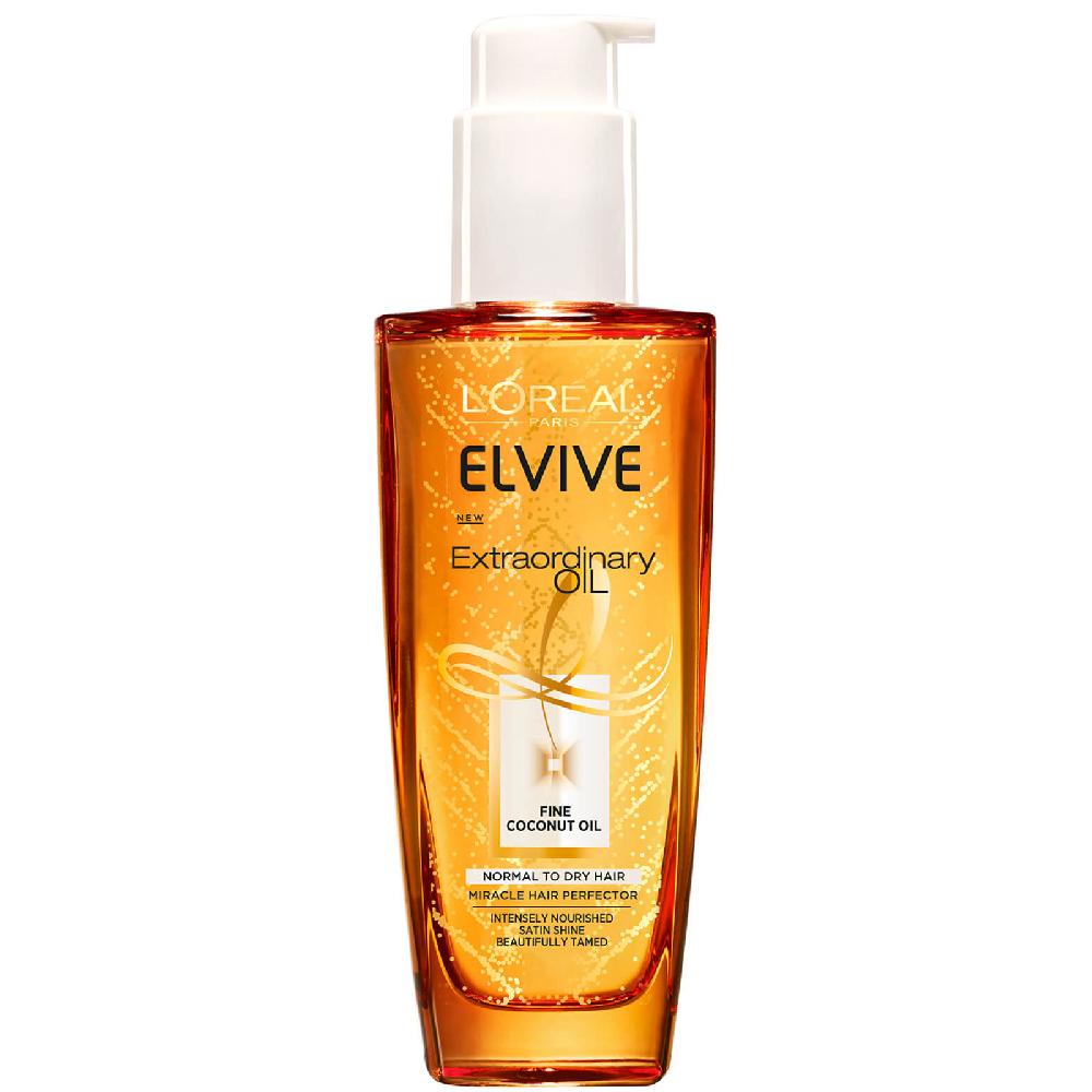 lookfantastic L'Oréal Paris Elvive Extraordinary Oil Kokosnussöl für Trockenes Haar 100 ml