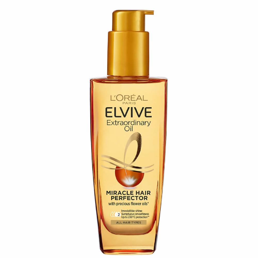 Lookfantastic L'Oréal Paris Elvive Extraordinary Oil Nourished Hair Treatment Day And Night Routine Set For Dry Hair
