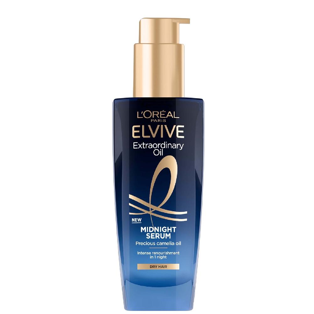 Lookfantastic L'Oréal Paris Elvive Extraordinary Oil Nourished Hair Treatment Day And Night Routine Set For Dry Hair