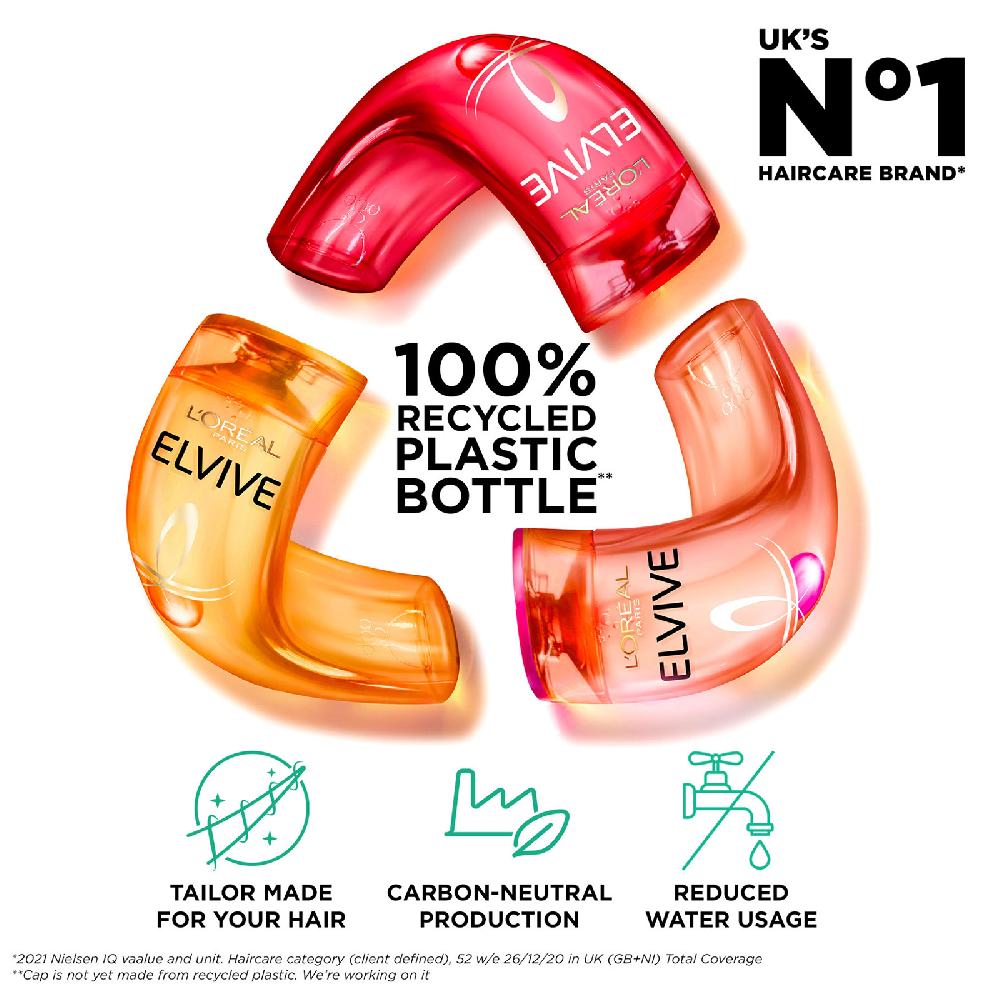Lookfantastic L'Oréal Paris Elvive Extraordinary Oil Shampoo Für Trockenes Haar 500 ml