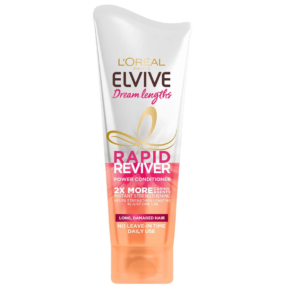 lookfantastic L'Oréal Paris Elvive Rapid Reviver Dream Lengths Power-Spülung für Langes Haar 180 ml