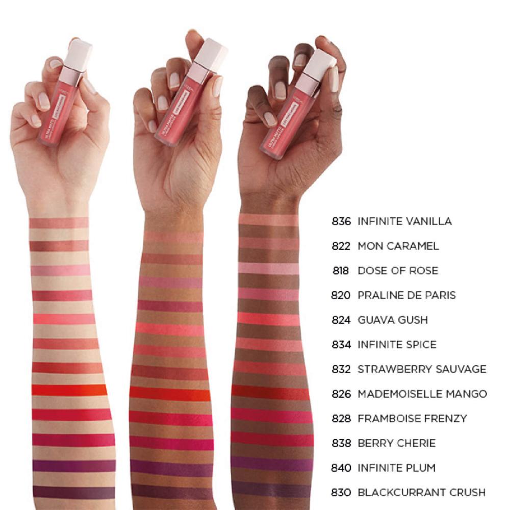 Lookfantastic L'Oréal Paris Les Macarons Matte Liquid Lipstick 8ml (Various Shades)