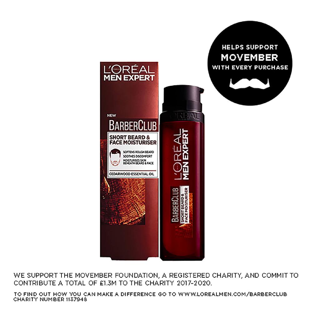Lookfantastic L’Oréal Paris Men Expert Barber Club Moisturiser 50 Ml