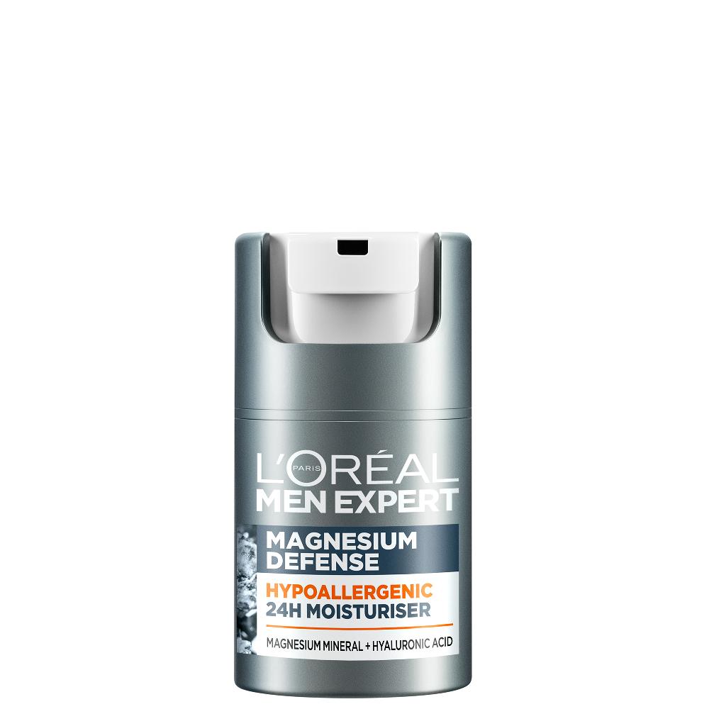 lookfantastic L'Oréal Paris Men Expert Feuchtigkeitspflege für Empfindliche Haut 24-Stunden Tägliche Feuchtigkeitspflege für Herren 50 ml