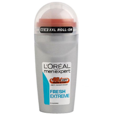 Lookfantastic L'Oreal Paris Men Expert Fresh Extreme Deodorant Roll-On (50 Ml) Trio