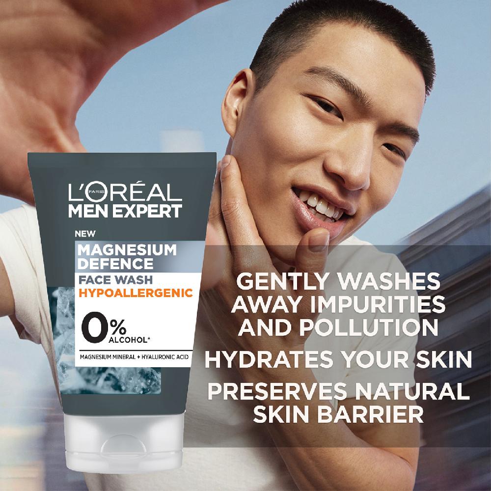 Lookfantastic L'Oréal Paris Men Expert Gesichtsreinigung Für Empfindliche Haut 100 ml