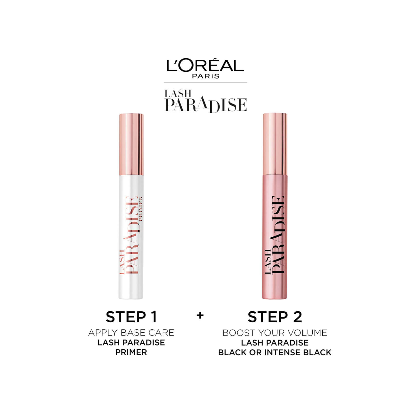 Lookfantastic L'Oréal Paris Paradise Mit Rizinusöl Angereicherte Mascara Für Empfindliche Augen – Intensives Schwarz