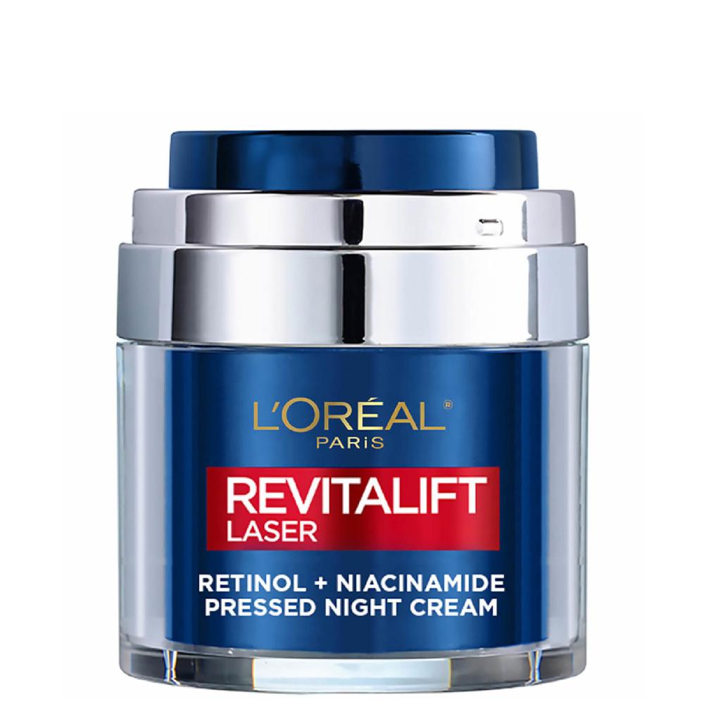 lookfantastic L'Oréal Paris Retinol und Nicotinamid Nachtcreme Revitalift Laser Kompaktcreme 50 ml