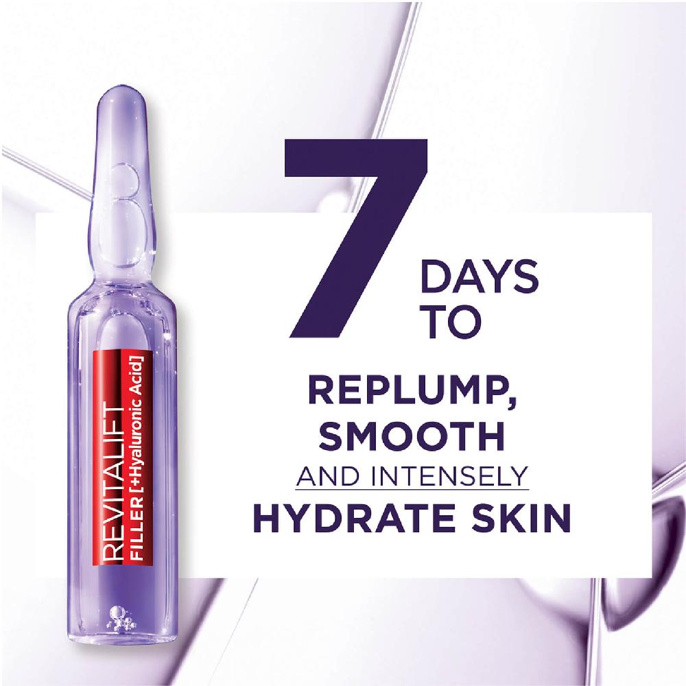 Lookfantastic L'Oréal Paris Revitalift Filler Aufpolsternde Ampullen 7 X 1 3 ml