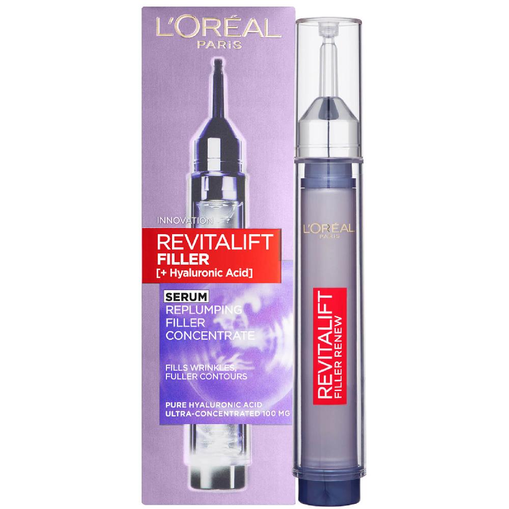 Lookfantastic L'Oréal Paris Revitalift Filler + Hyaluronsäure Aufpolsterndes Serum 16 ml
