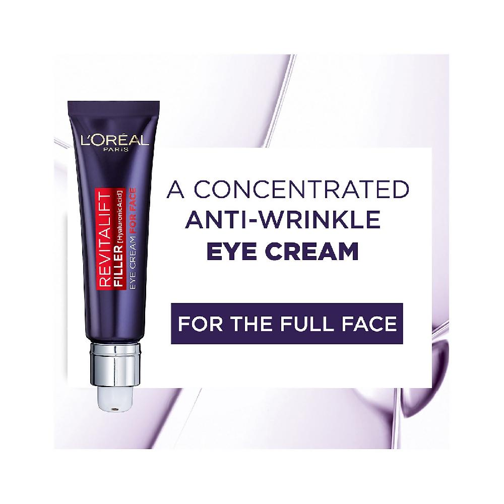 Lookfantastic L'Oréal Paris Revitalift Filler [+ Hyaluronsäure] Augencreme 30 ml