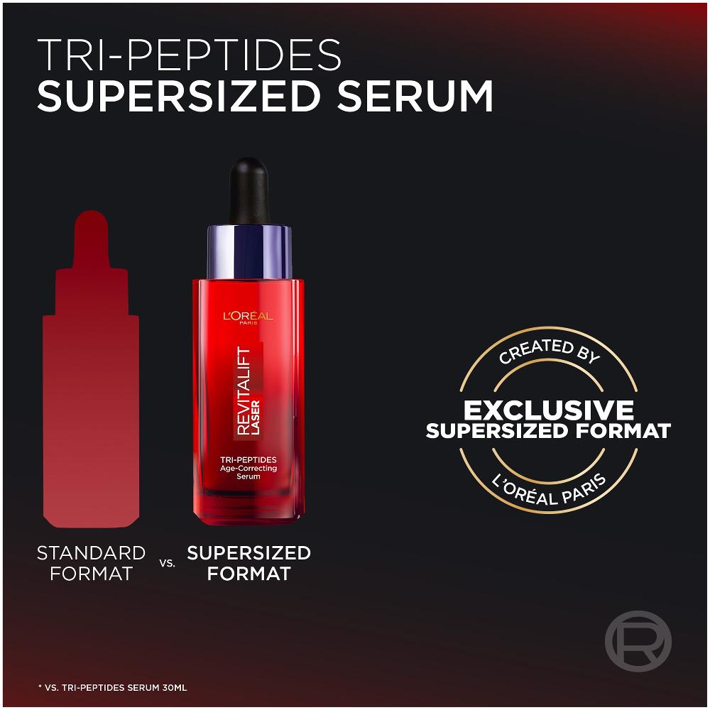 Lookfantastic L'Oréal Paris Revitalift Laser Tri-Peptides Age-Correcting Serum 30ml
