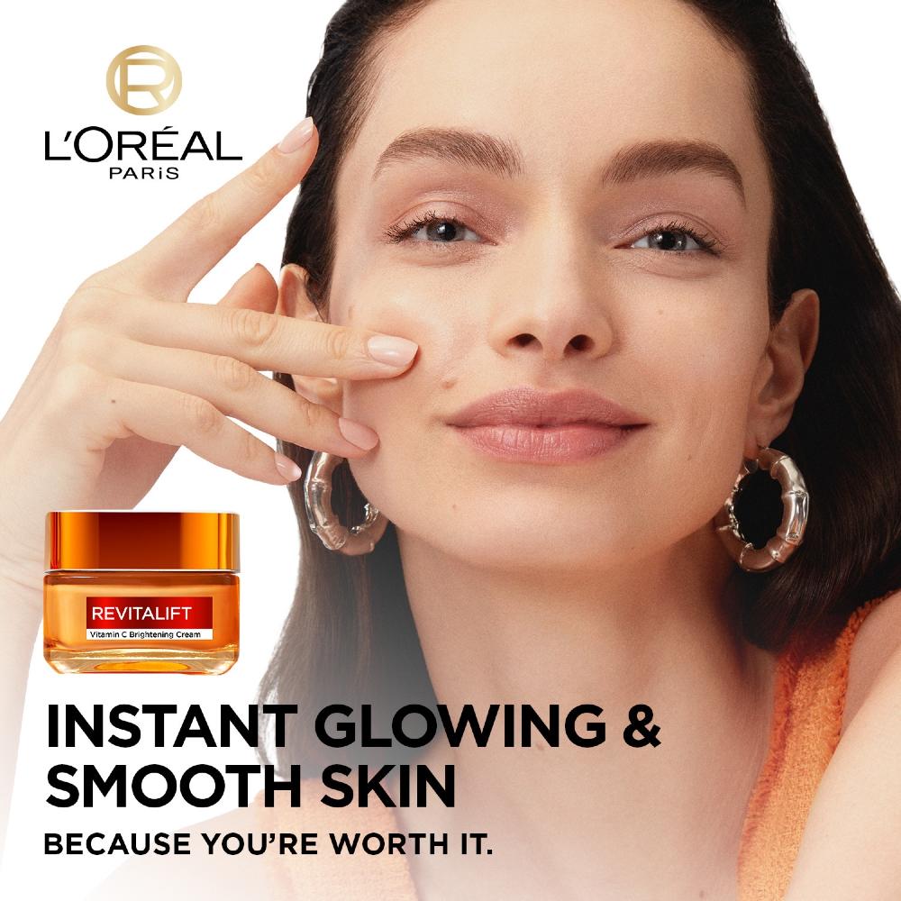 Lookfantastic L'Oréal Paris Revitalift Vitamin C Brightening Cream With Vitamin C + Salicylic Acid 50ml