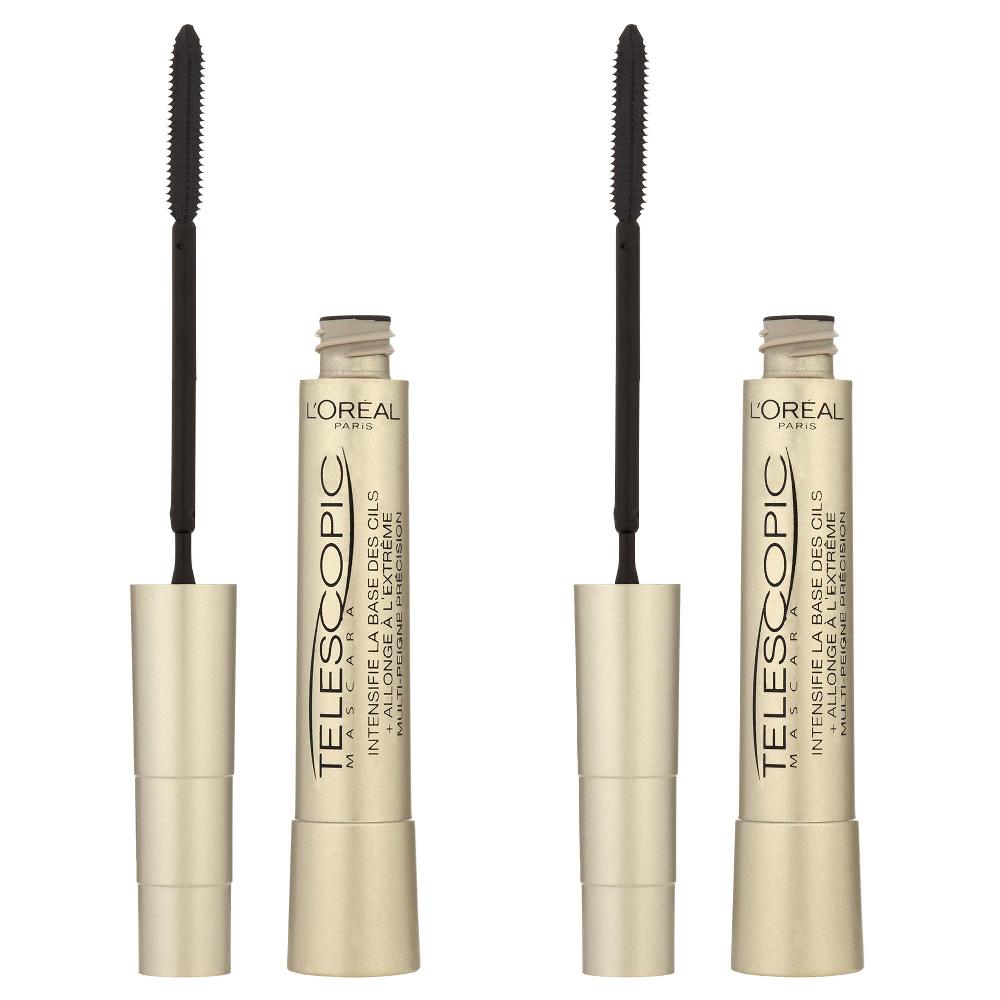 lookfantastic L'Oreal Paris Telescopic Mascara Duo Bundle - Black