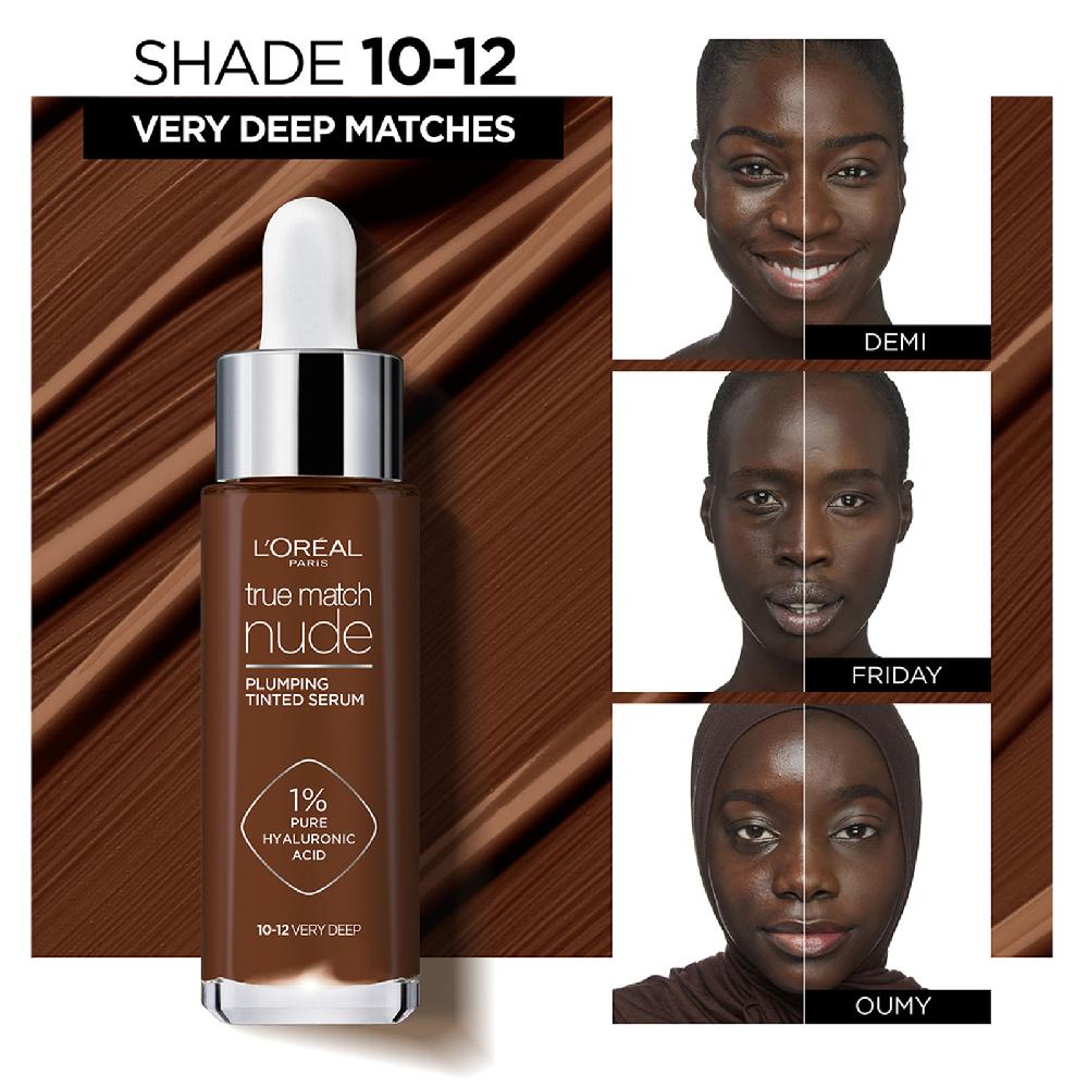 Lookfantastic L'Oréal Paris True Match Nude Plumping Tinted Serum (Various Shades)