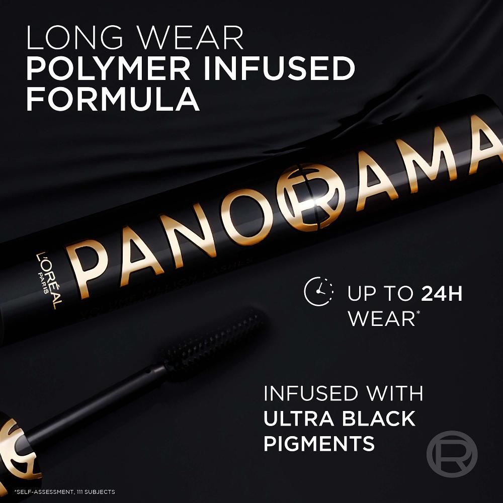 Lookfantastic L'Oréal Paris Volume Million Lashes Panorama All Night Volumising Mascara Black 10ml