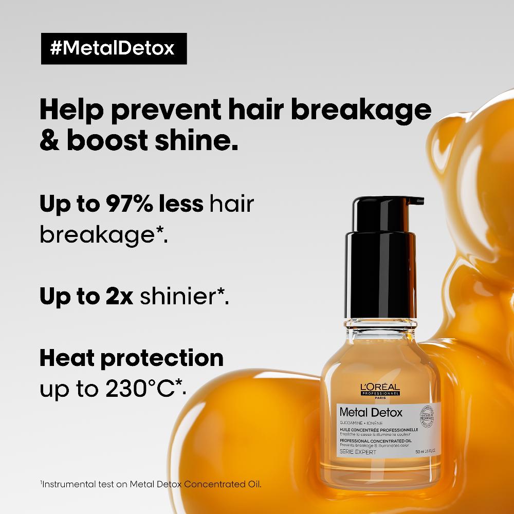 Lookfantastic L'Oréal Professionnel Metal Detox Anti-deposit Protector Konzentriertes Haaröl 50 ml