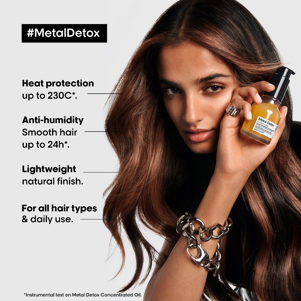 Lookfantastic L'Oréal Professionnel Metal Detox Anti-deposit Protector Konzentriertes Haaröl 50 ml