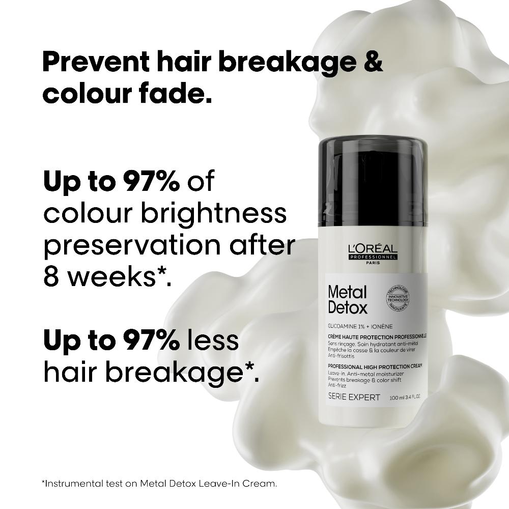 Lookfantastic L'Oréal Professionnel Metal Detox Leave-In Haarcreme 100 ml