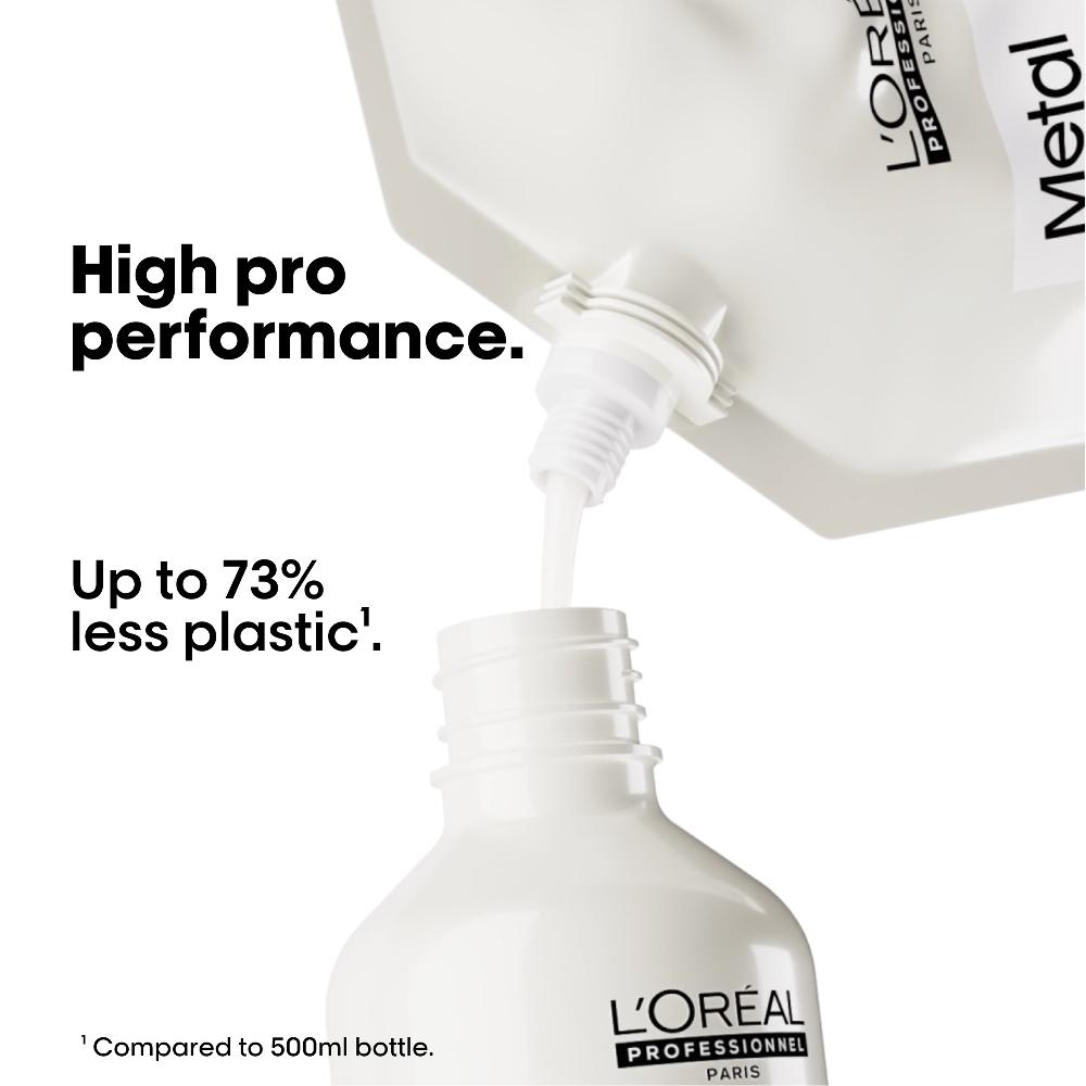 Lookfantastic L'Oréal Professionnel Metal Detox Shampoo Refill Pack 500ml For Breakage And Colour Protection