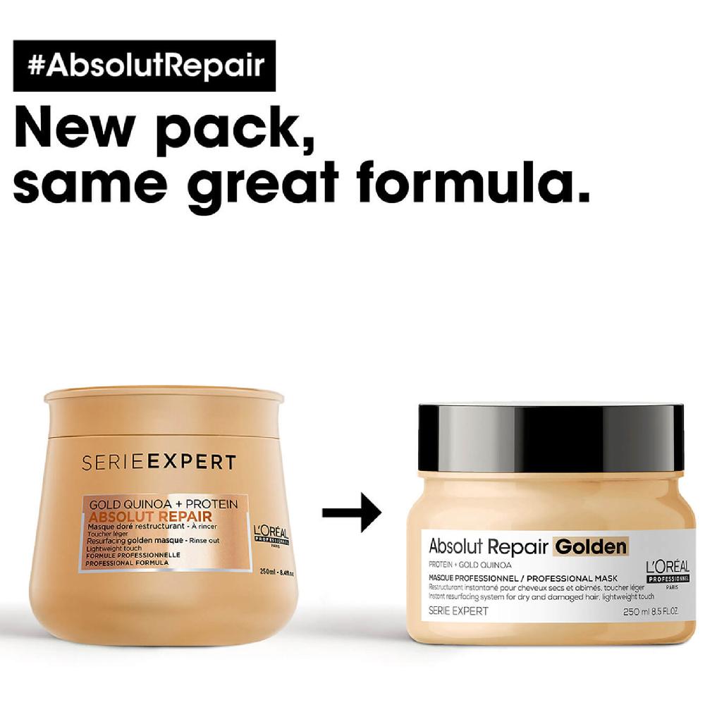Lookfantastic L'Oréal Professionnel Serié Expert Absolut Repair Gold Leichte Maske 250 ml