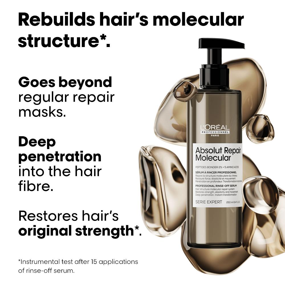 Lookfantastic L'Oréal Professionnel Serié Expert Absolut Repair Molekulare Flüssige Behandlung 250 ml