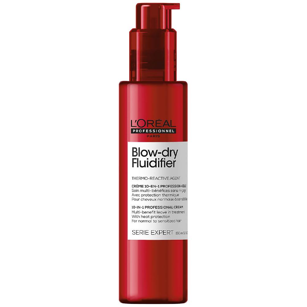 lookfantastic L'Oréal Professionnel Serie Expert Blow-Dry Fluidifier Multi-Benefit Blow Dry Cream mit Hitzeschutz 150ml