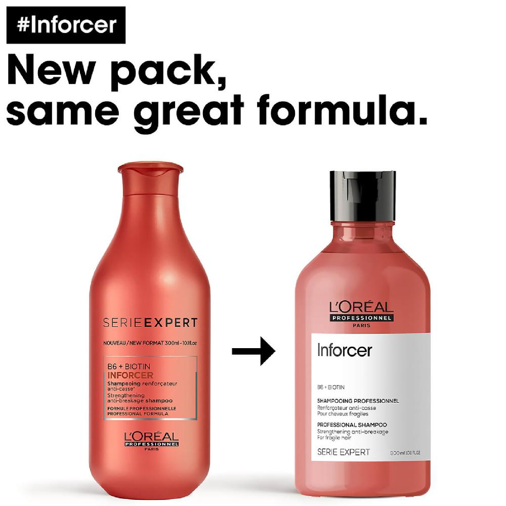 Lookfantastic L'Oréal Professionnel Serie Expert Inforcer Shampoo 300 Ml