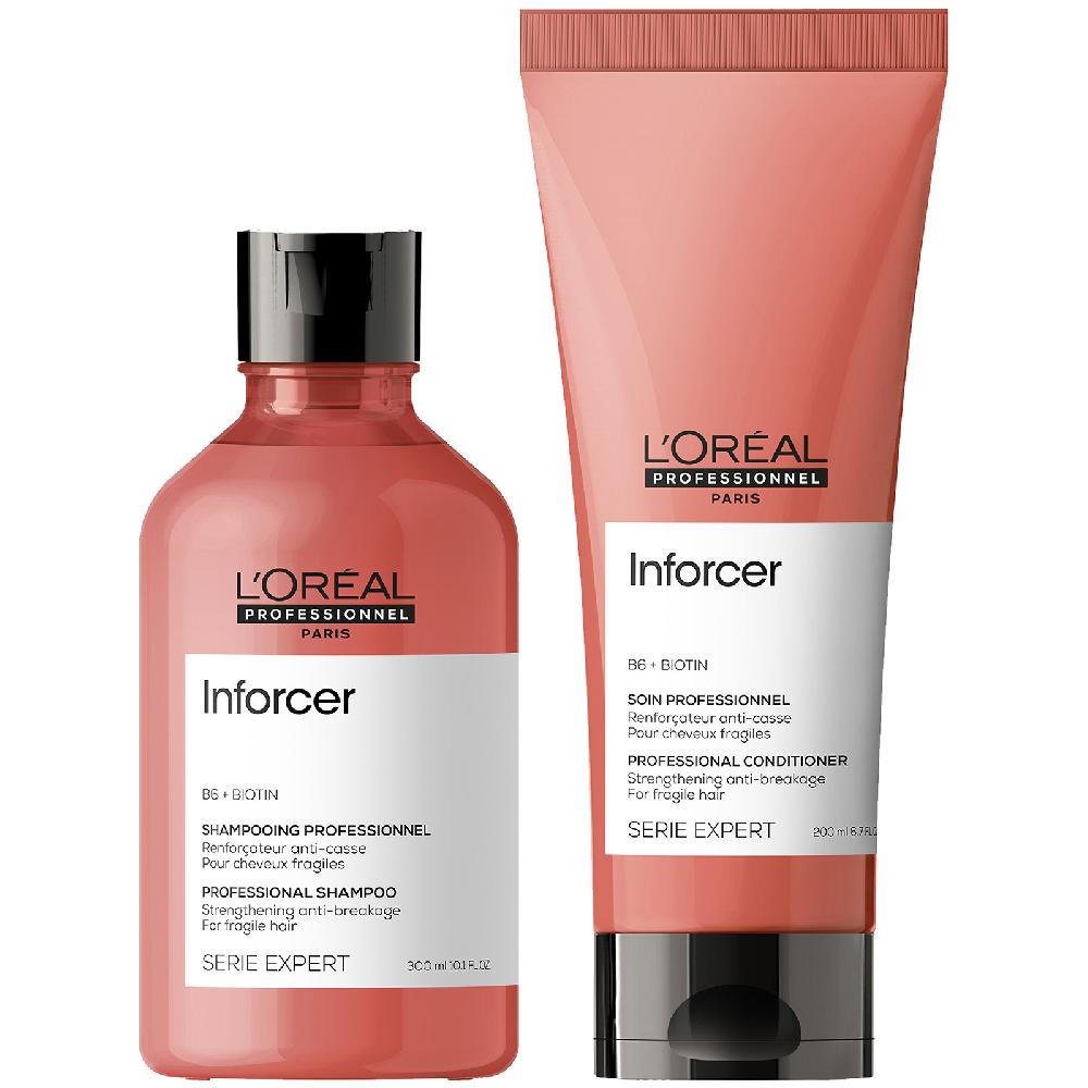 lookfantastic L'Oréal Professionnel Serie Expert Inforcer Shampoo and Conditioner Duo