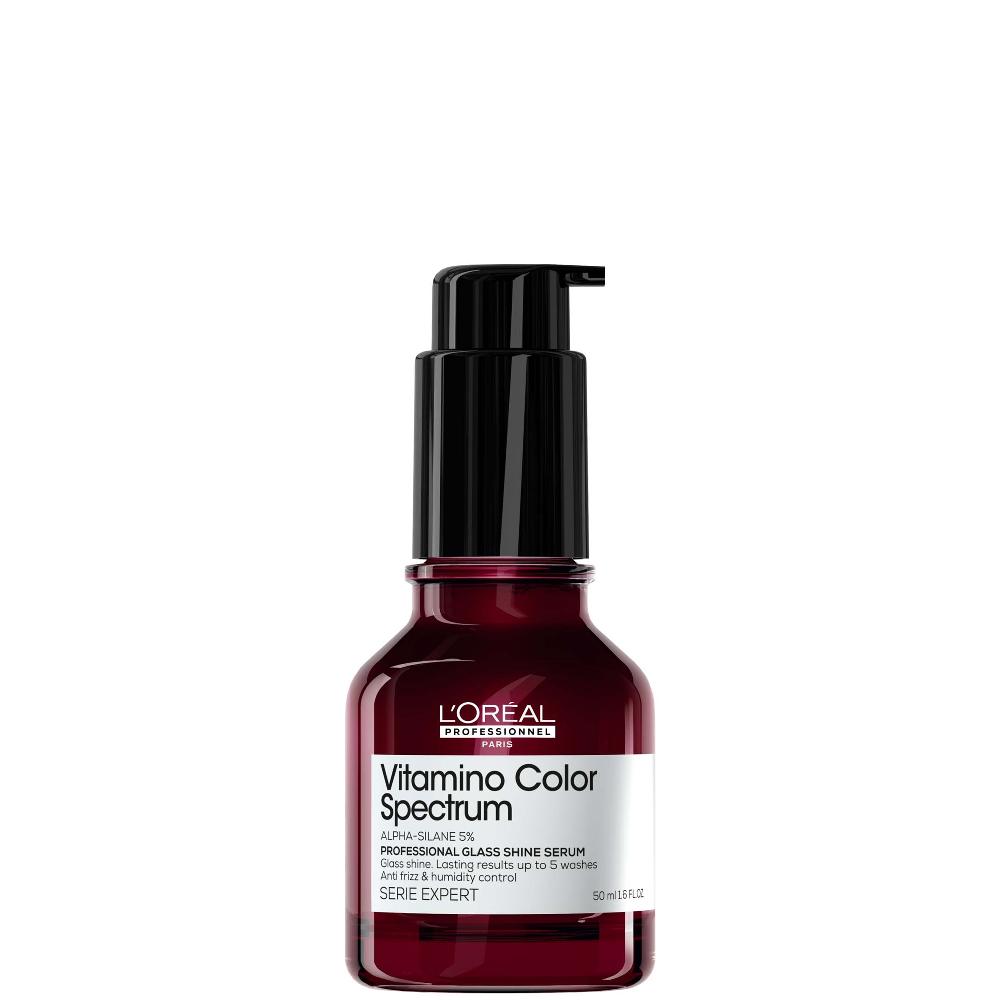 lookfantastic L'Oréal Professionnel Vitamino Color Spectrum Glass Shine Serum For Coloured Hair 50ml