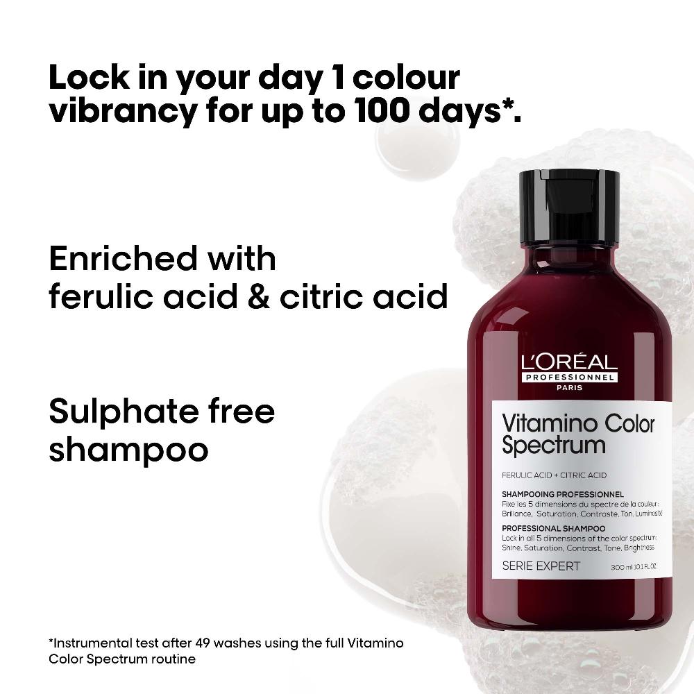 Lookfantastic L'Oréal Professionnel Vitamino Color Spectrum Shampoo For Coloured Hair 300ml