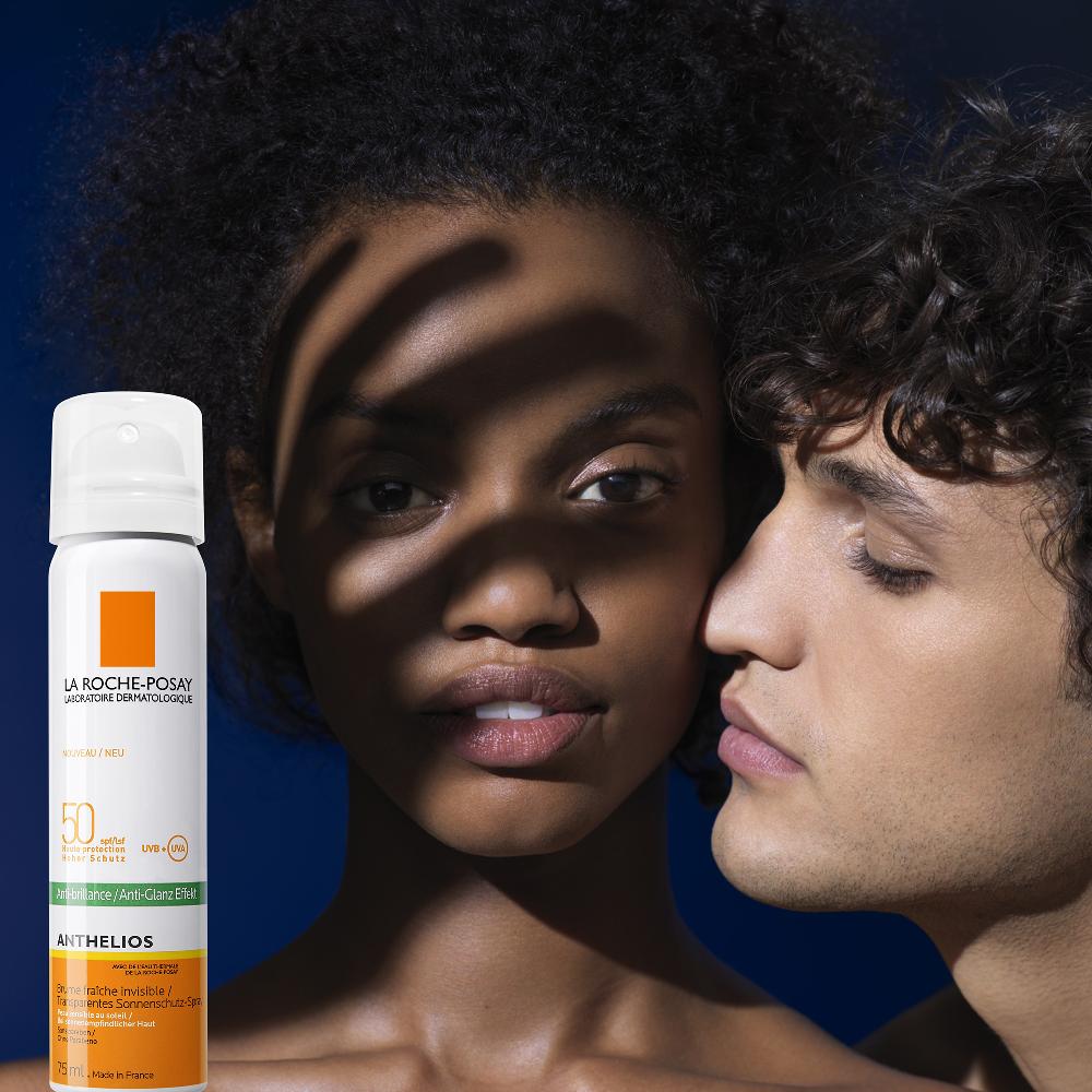 Lookfantastic La Roche-Posay Anthelios Anti-Shine Unsichtbarer Sonnenschutz LSF 50+ Gesisichtsspray 75 ml