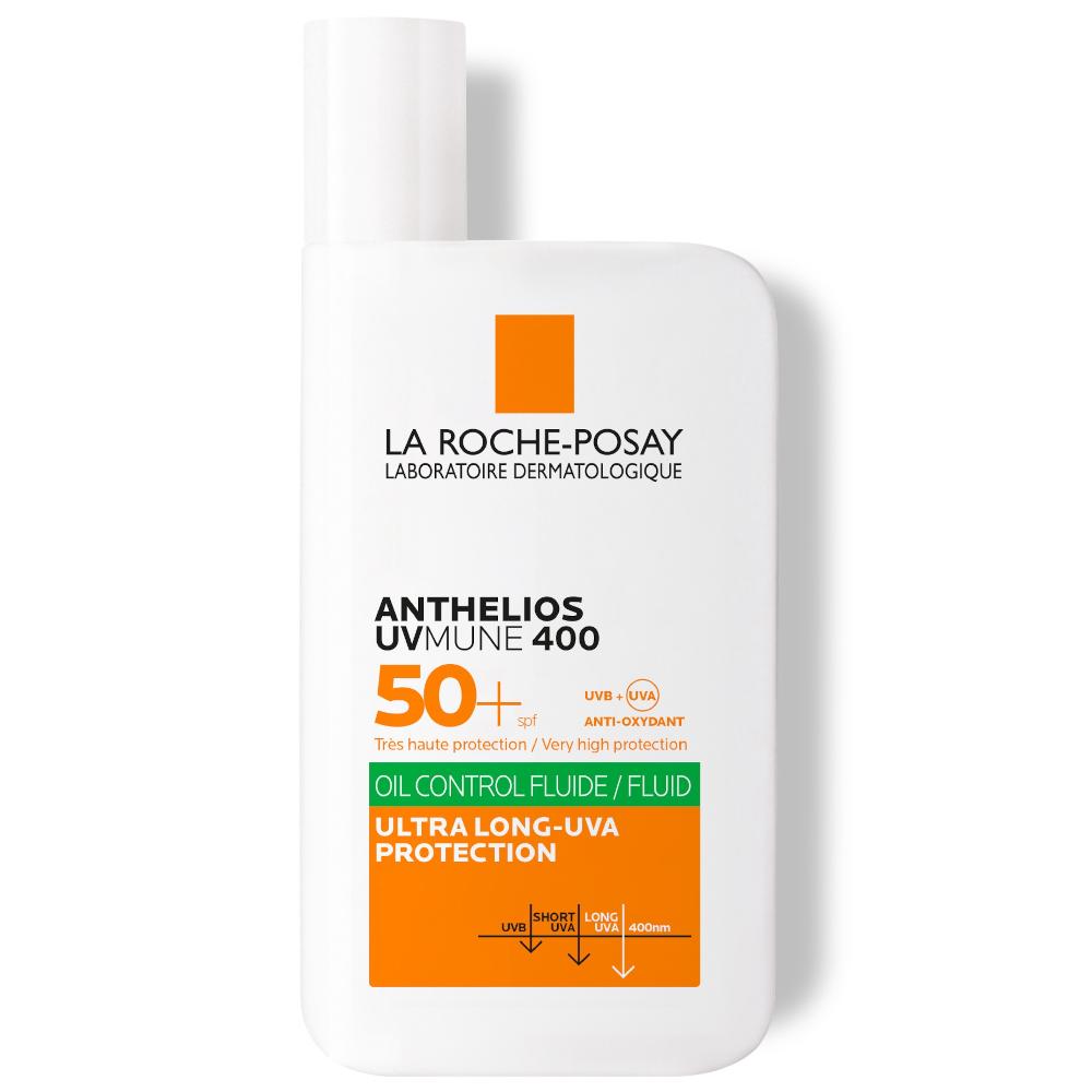 lookfantastic La Roche-Posay Anthelios Oil Control Fluid LSF 50+ für Fettige zu Unreinheiten Neigende Haut 50 ml