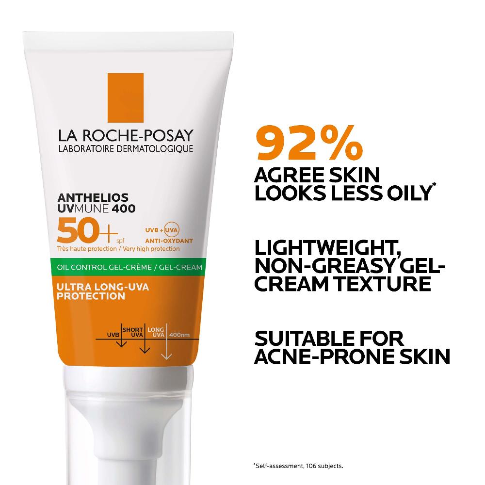 Lookfantastic La Roche-Posay Anthelios Oil Control LSF 50+ Gel-Creme 50 ml