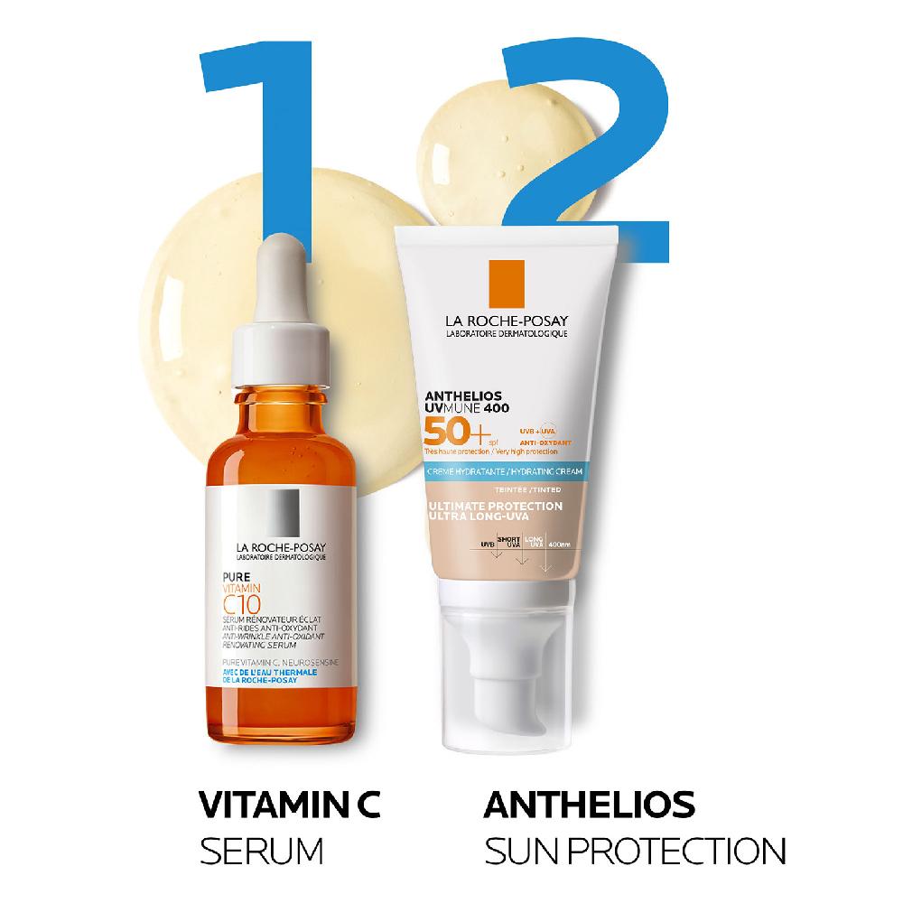 Lookfantastic La Roche-Posay Anthelios UVMune 400 Hydrating Suncream Tinted SPF50 50ml
