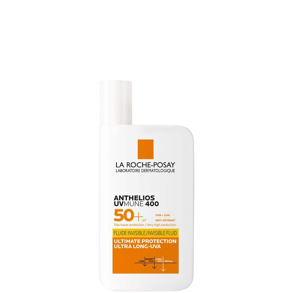 lookfantastic La Roche-Posay Anthelios UVMune 400 Invisible Fluid SPF50+ Sun Cream 50ml