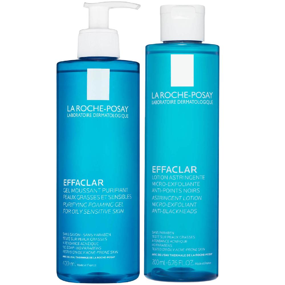 lookfantastic La Roche-Posay Blemish Prone Skin Cleansing Duo