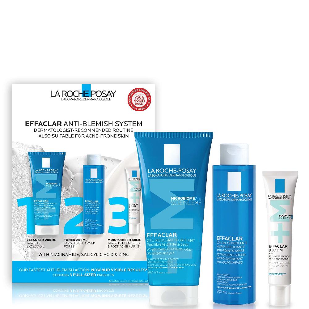 Lookfantastic La Roche-Posay Effaclar 3-Step Anti Blemish System 440ml