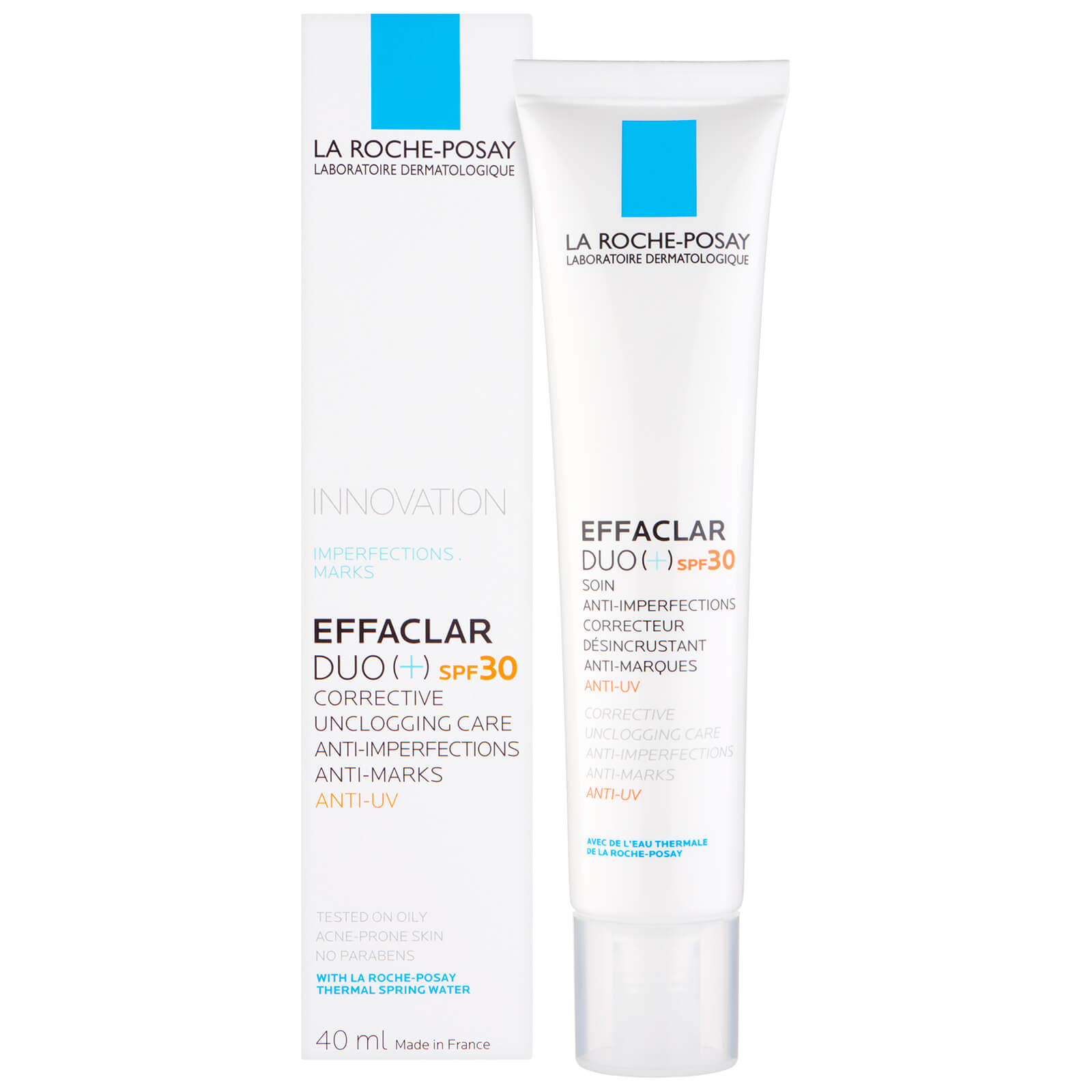 lookfantastic La Roche-Posay Effaclar Duo+ LSF 30 mit Nicotinamid 40 ml