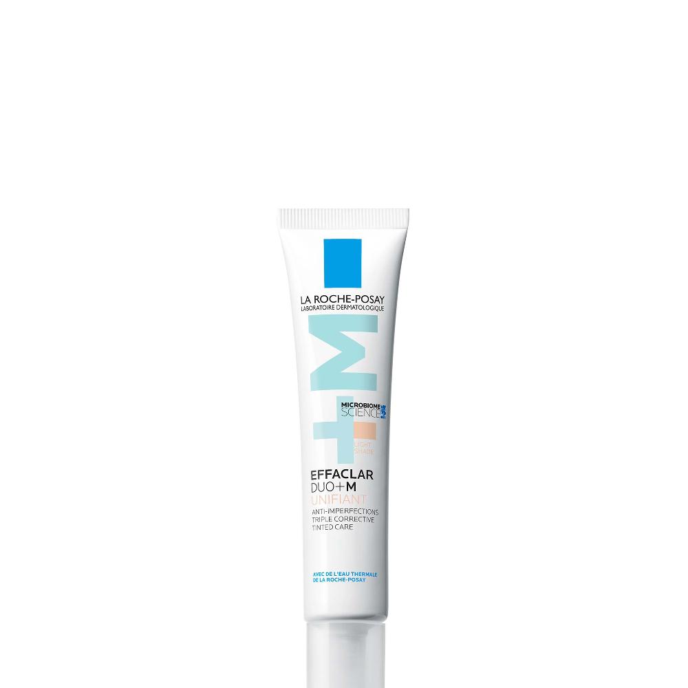 lookfantastic La Roche-Posay Effaclar Duo+M Unifiant Deep Anti-Imperfection Triple Corrective Tinted Care for Blemish-Prone Skin Light 40ml