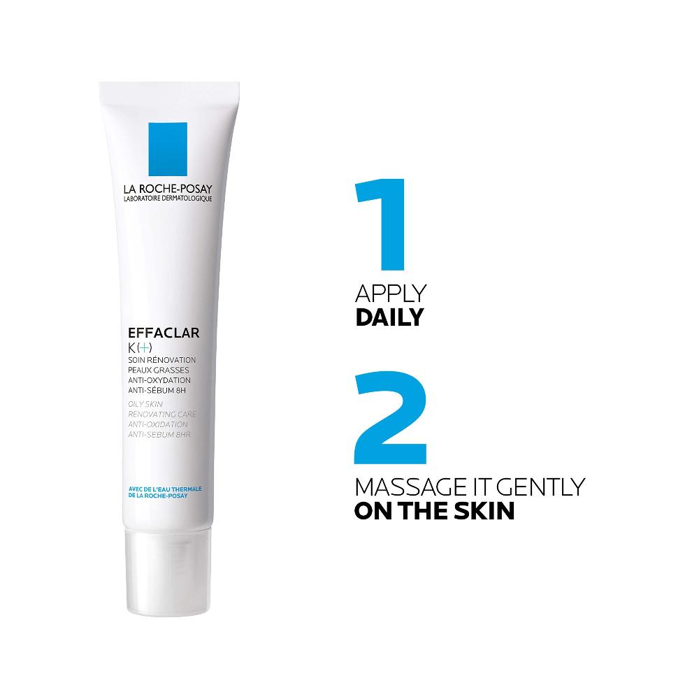 Lookfantastic La Roche-Posay Effaclar K(+) Feuchtigkeitspflege Gegen Mitesser 40 ml