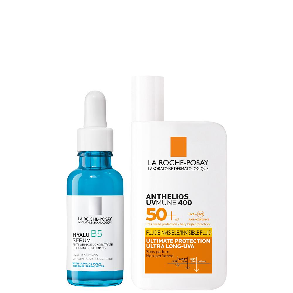 lookfantastic La Roche-Posay Hydrate and SPF Protect Routine Bundle