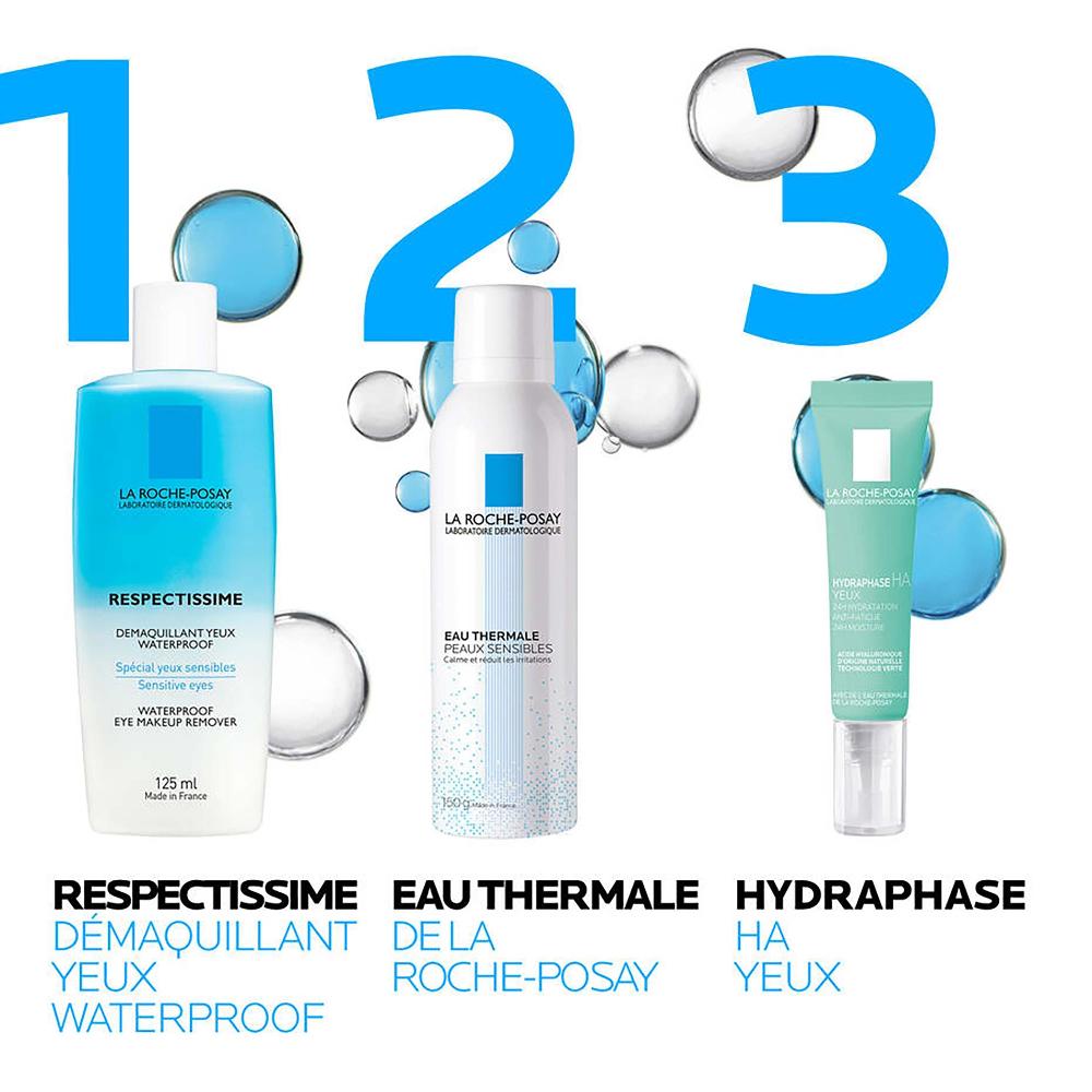 Lookfantastic La Roche-Posay Respectissime Waterproof Eye Make-Up Remover 125 Ml